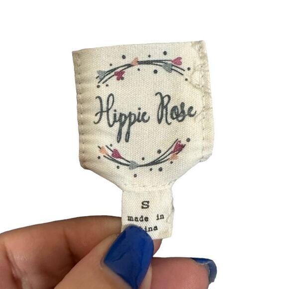 Hippie Rose Sky Blue Long Sleeve Wispy Knit Sweater Cardigan Women Sz S - Picture 6 of 7